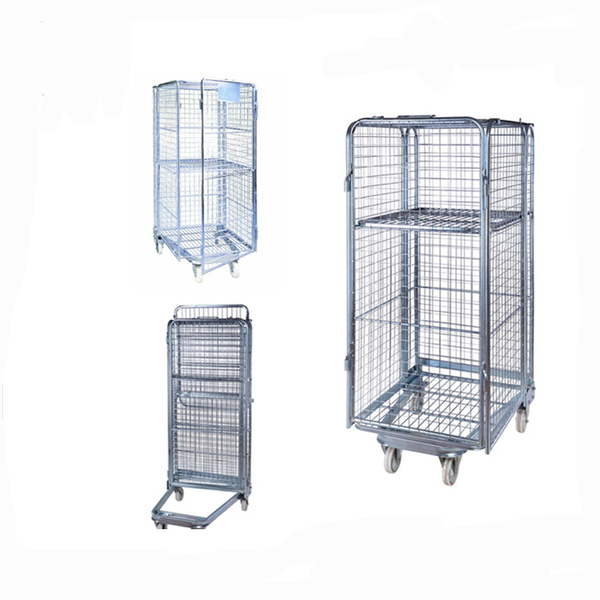 4-Sides-Roll-Container-roll-cage-warehouse