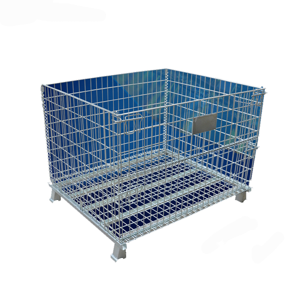 Stackable-Steel-Metal-Wire-Mesh-pallet-cage