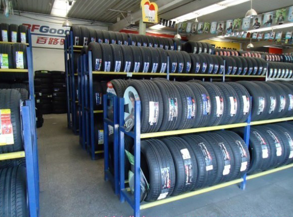 tyre rack effect